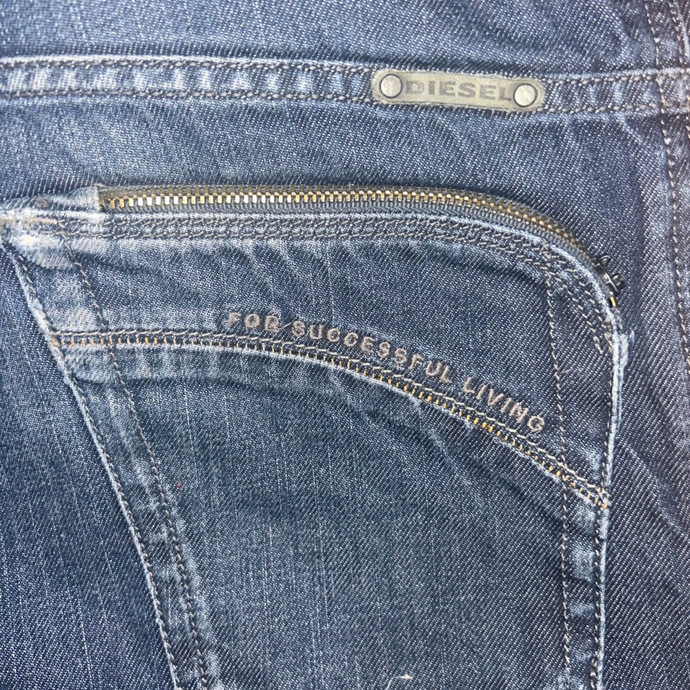 Diesel Dark Blue Denim Pants